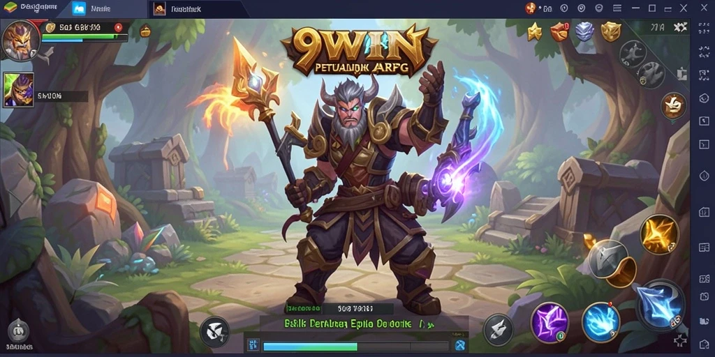 Tangkapan layar yang menunjukkan aksi pertarungan seru di 9WIN.