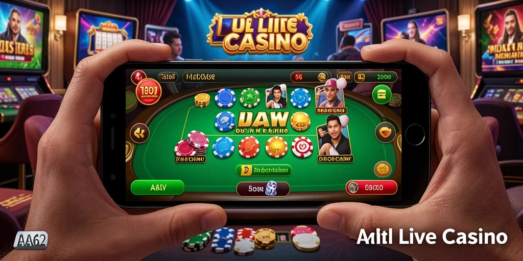 Gameplay Live Casino yang menarik dan interaktif di AA62.