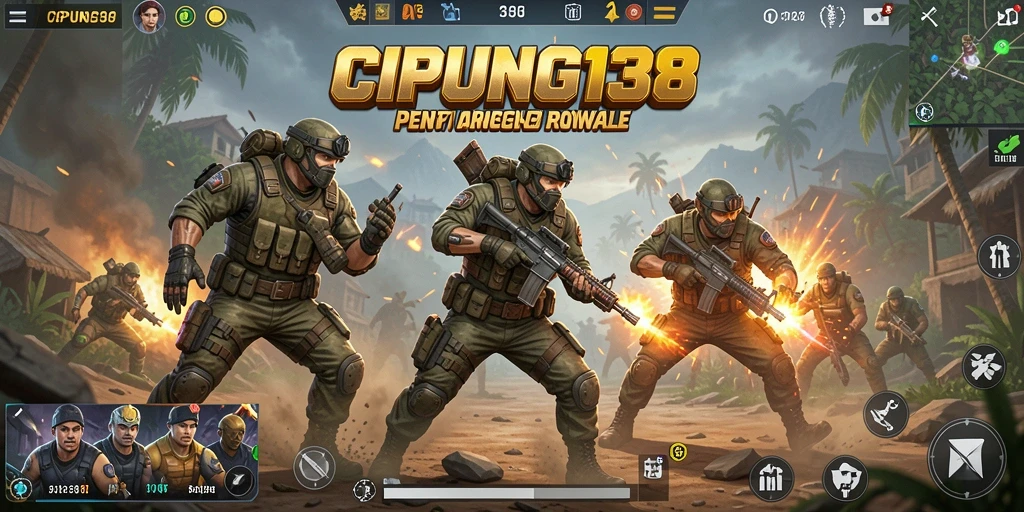 Tampilan seru dari gameplay <strong>CIPUNG138</strong> yang menampilkan pertarungan sengit.