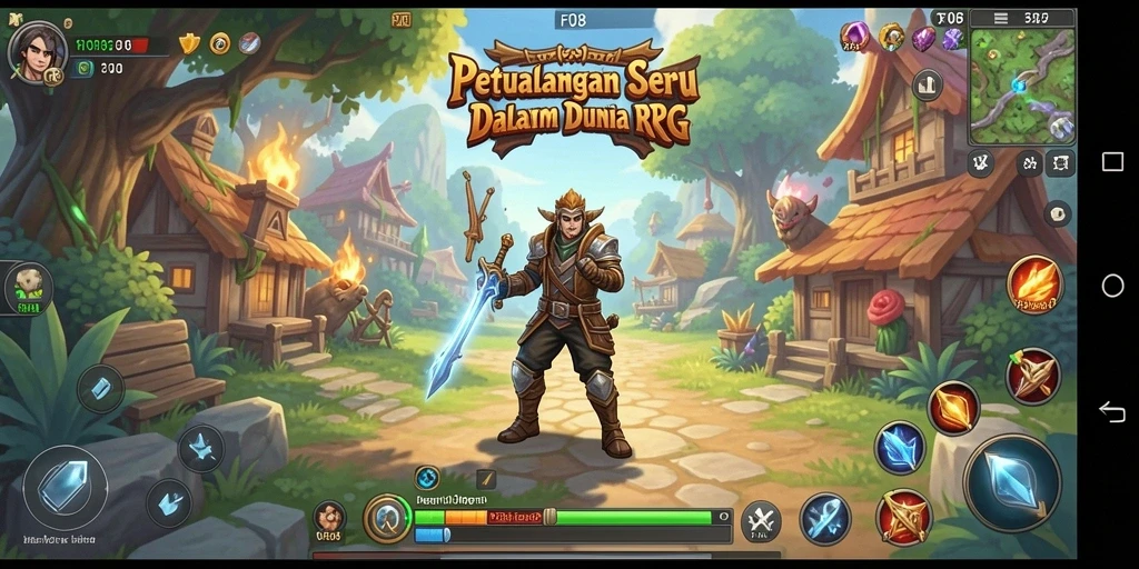 Tangkapan layar dari gameplay F08 yang menampilkan pertempuran seru.