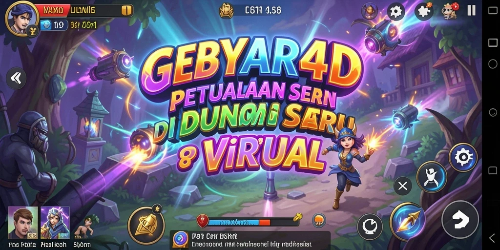 Tangkapan layar GEBYAR4D menampilkan aksi petualangan yang mendebarkan.