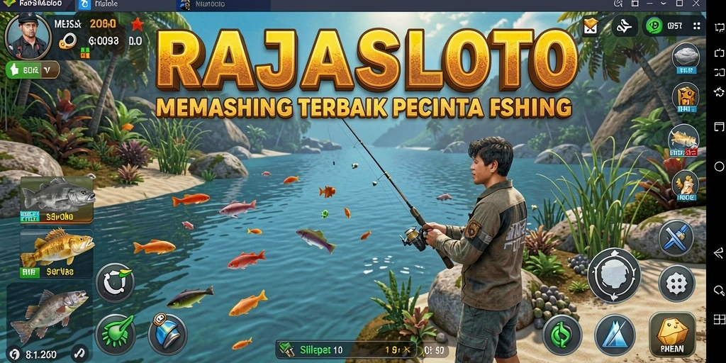 Tangkapan ikan yang memukau dalam gameplay RAJASLOTO.
