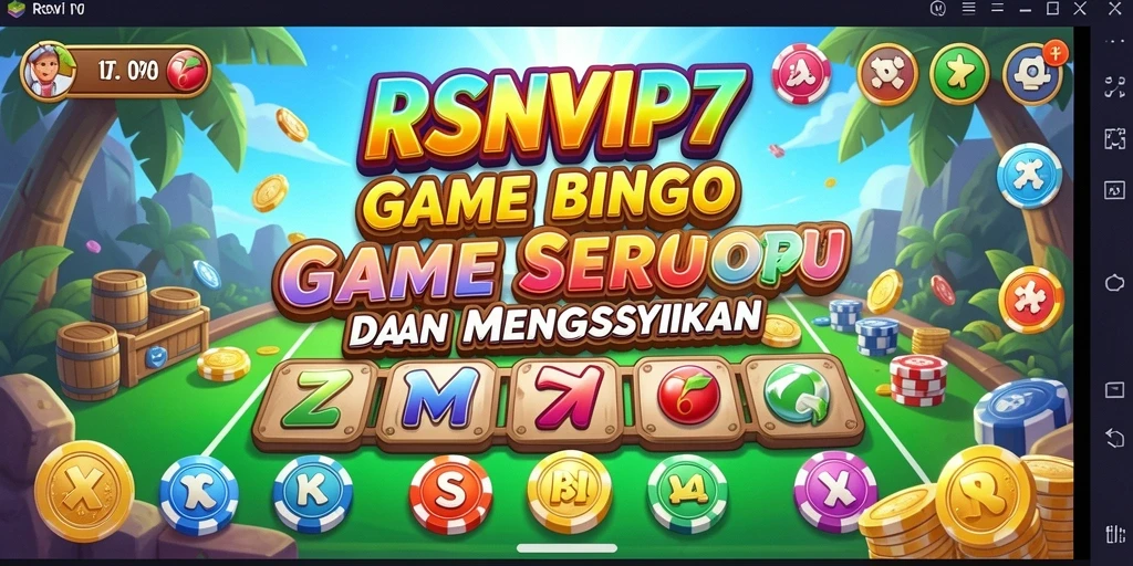 Tampilan gameplay RSNVIP7 yang menarik saat bermain Bingo.