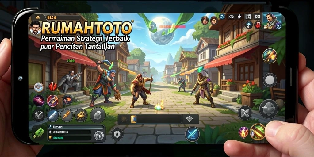 Tampilan gameplay RUMAHTOTO dengan strategi yang mendebarkan.