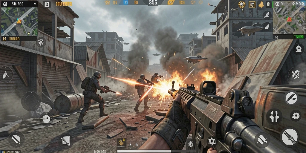 Gameplay S13 yang menegangkan dan penuh aksi.