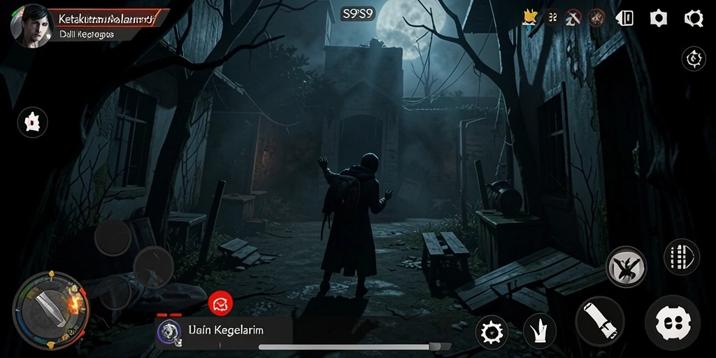 Gameplay menyeramkan S9S9 yang penuh dengan aksi horor yang menegangkan.