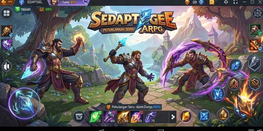 Gameplay seru dengan pertarungan yang mendebarkan di SEDAPTOGEL.
