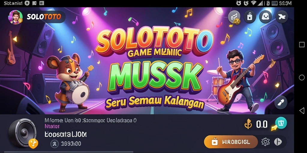 Tampilan menarik dari gameplay SOLOTOTO yang seru.