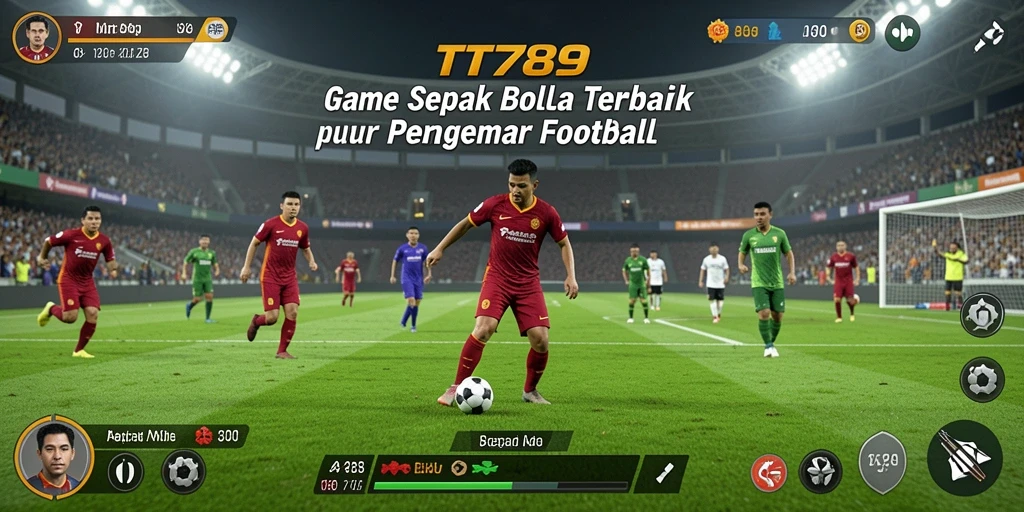 Tangkapan layar utama <strong>TT789</strong> menampilkan aksi seru pertandingan sepak bola.