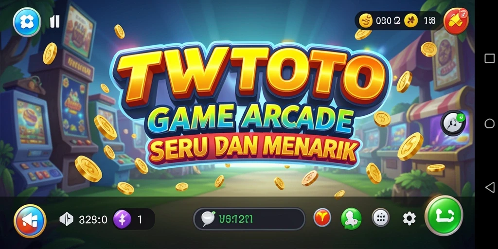 Tampilan gameplay menegangkan dari TVTOTO, penuh aksi seru.